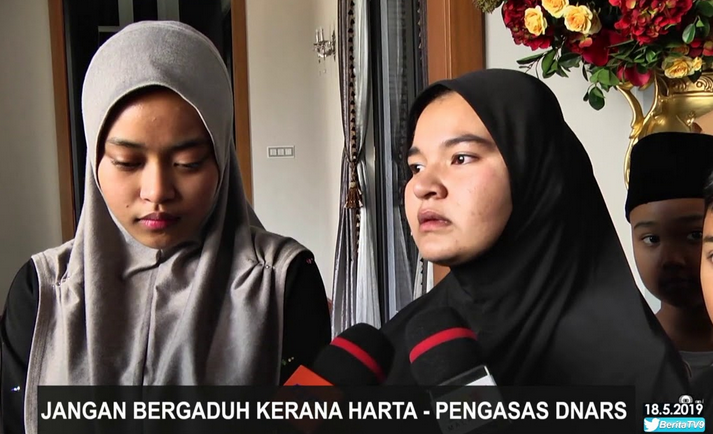 pesanan pengasas dnars jangan berebut harta